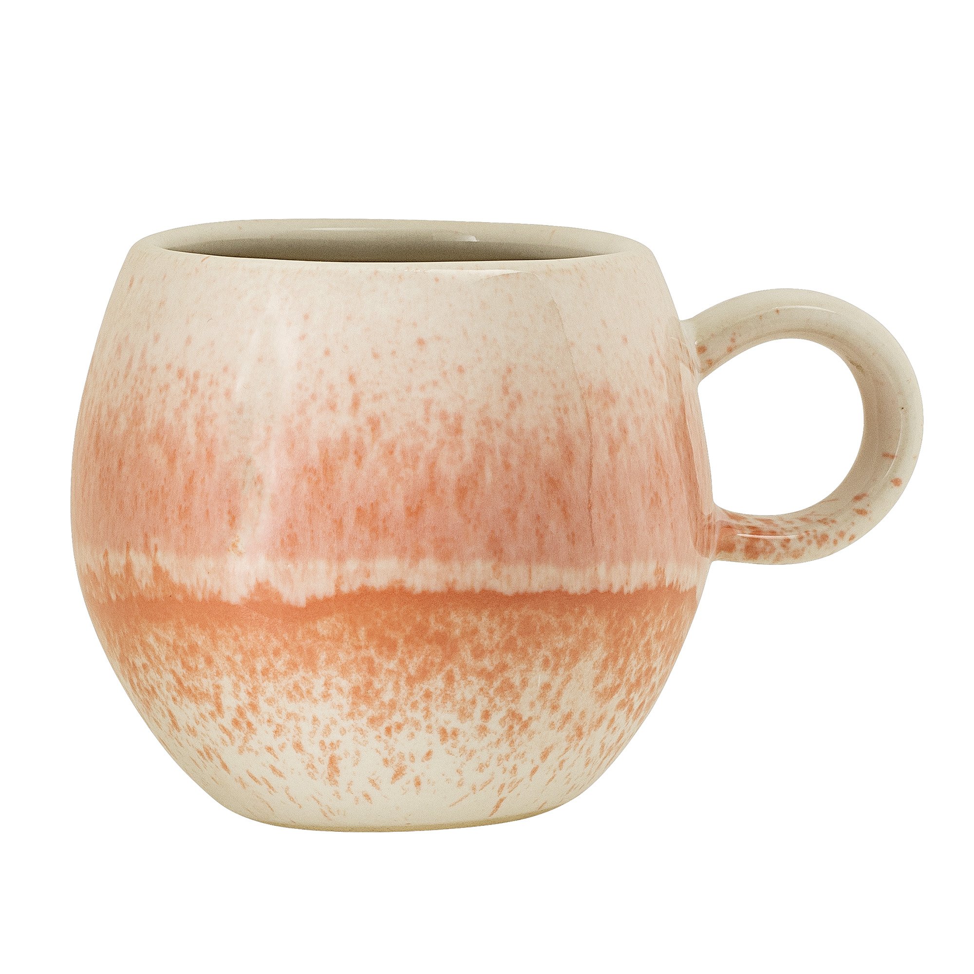 Bloomingville Paula Mug 275 ml, Stoneware, Diameter 9 cm, Height 8 cm, Perfect for Your Daily Coffee or Tea Enjoyment, Elegant Coffee Mug for Your Breakfast Table