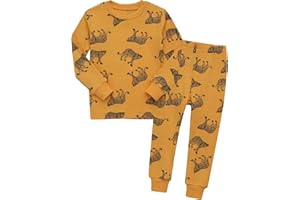 VAENAIT BABY 6M-12Y Kids Unisex Girls & Boys Soft Comfy Modal Tencel Sleepwear Pajamas 2pcs or 4pcs Set