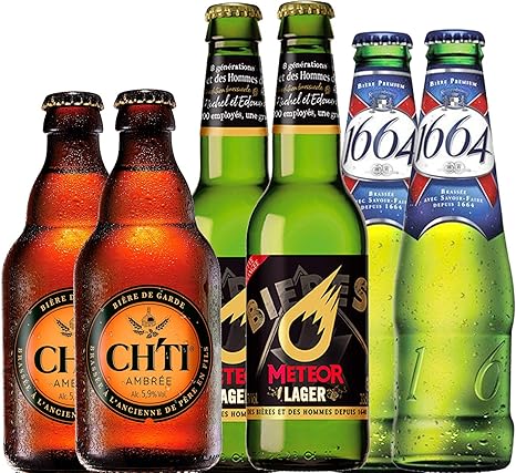 Franzosisches Bier Paket Mit 6 Bieren Biere Aus Frankreich Vom Milden Pale Ale Bis Zur Regionalen Bier Spezialitat Als Biere De Garde In Der Edlen 75 Cl Bierflasche Mit Korkverschluss Amazon De Bier
