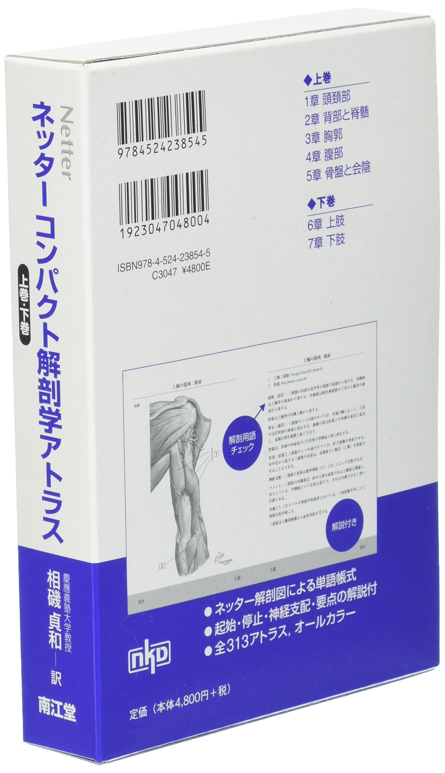 ネッターコンパクト解剖学アトラス Amazon Com Books