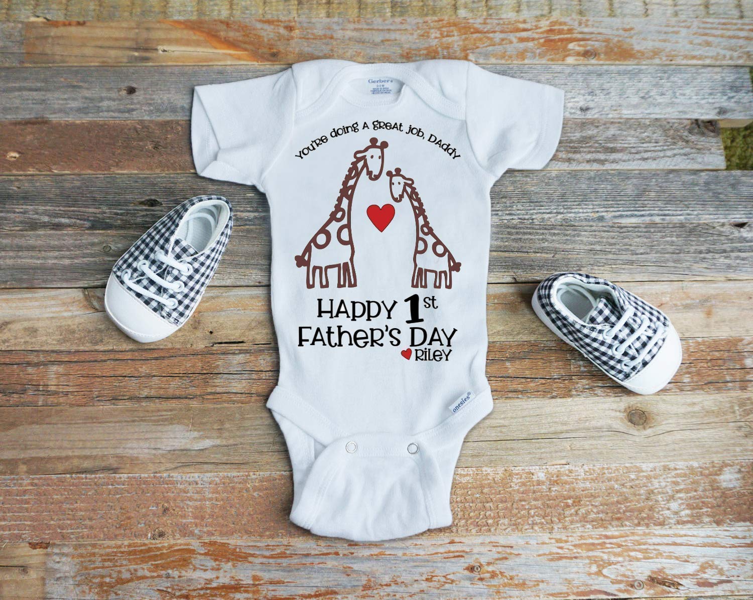 it's my daddy's first father's day onesie