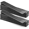 Composite Shims (12 Pack) - Hard Composite Shims for Home Improvement - Never Rot Shims for Leveling - Restaurant Table Shims - Table Wedges - Toilet Shims - DIY Furniture Levelers - Stock Your Home
