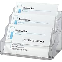 Janrax Visitenkartenhalter Schwarz - 80 Fächer Für Büroorganisation