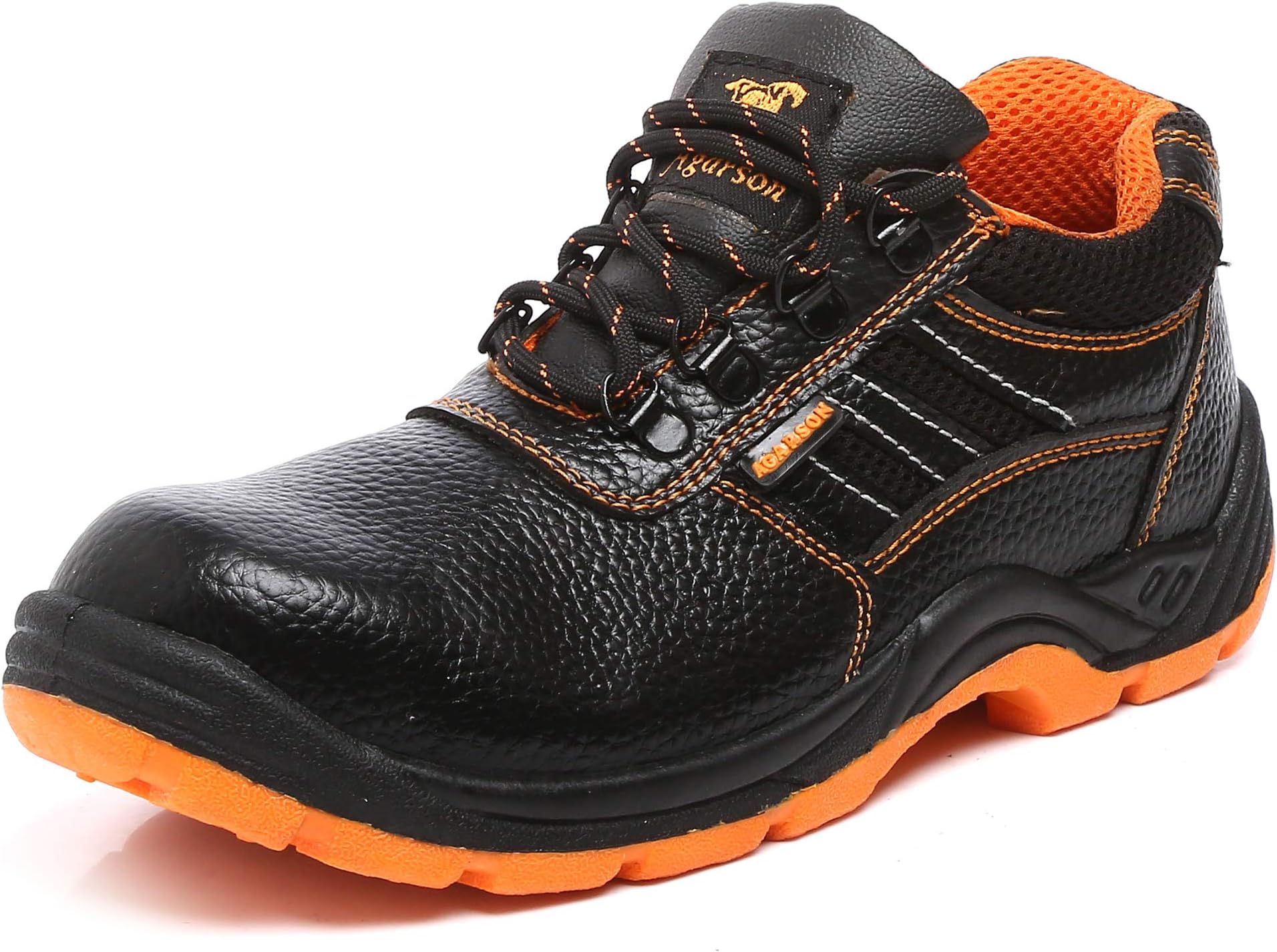 Agarson Steel Toe Double Density PVC Moulded Engineers/Labours Safety Shoes; PASSION