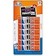 Elmer's Disappearing Purple School Glue Sticks, Washable, 0.21 Ounce Glue Sticks,12 Count