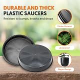 EarlyGrow 50cm Plant Pot Saucers 2-Pack 52cm Top 47cm Base 6cm Deep view 3