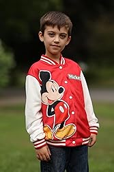 Disney Mickey Mouse Toddler Boys Varsity Bomber