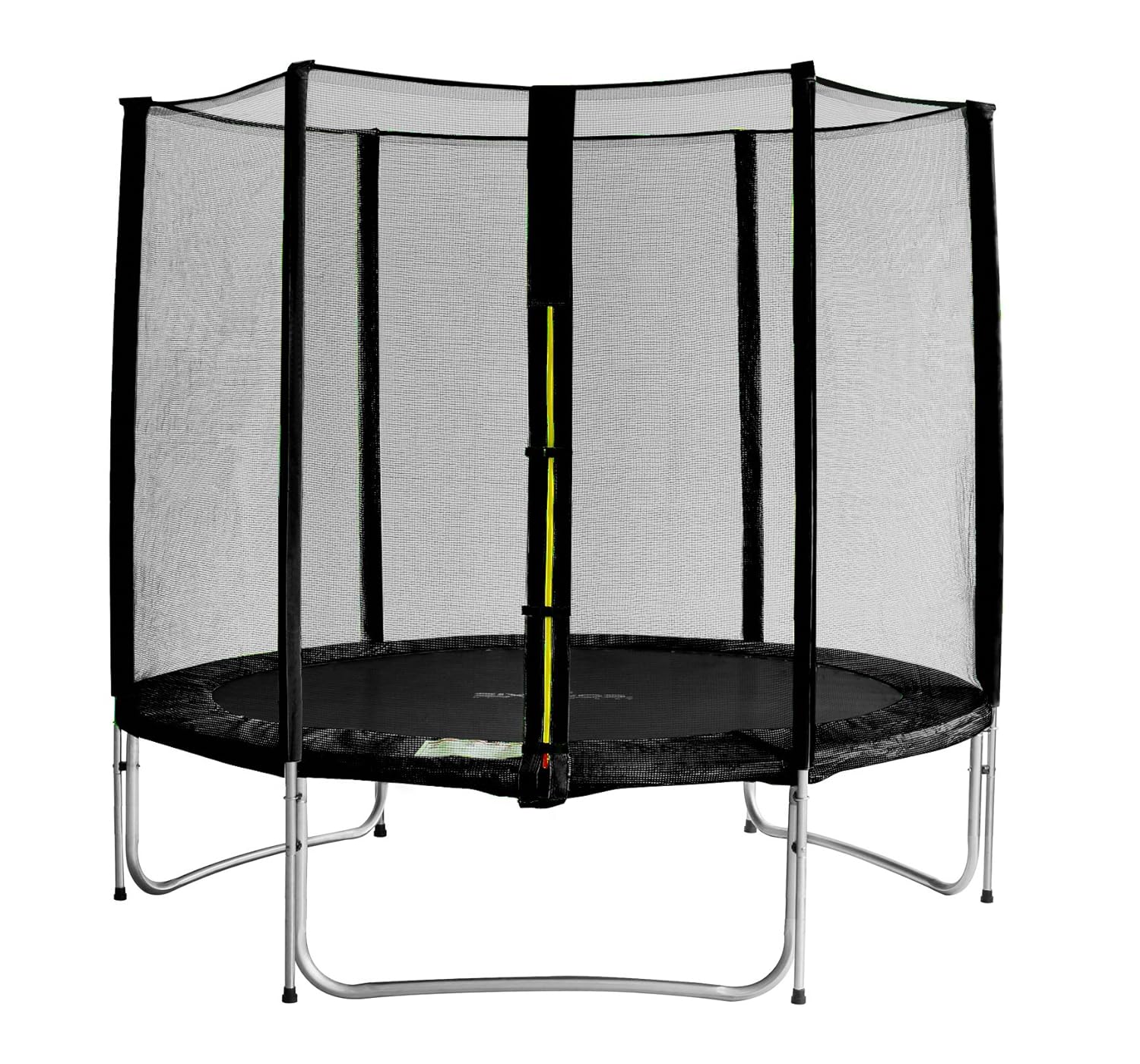 SixBros SixJump  M Trampolín Cama elástica de jardín negro examinado por