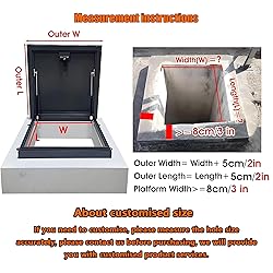 Rooftop Hatch Lid Rainproof, Attic Skylight