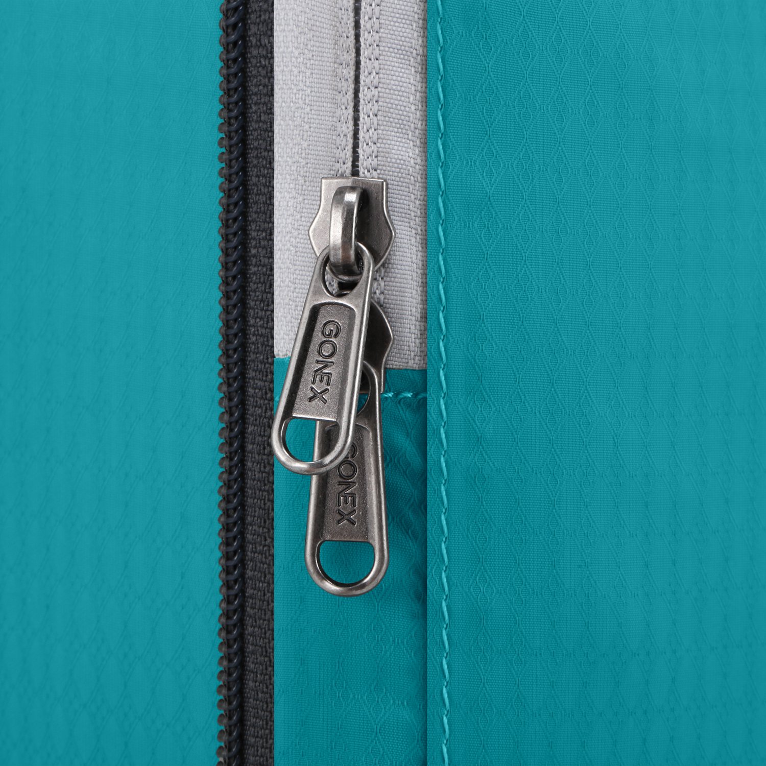 Compression Packing Cubes 3/4er Set, Gonex Kleidertaschen 4-teilig Verpackungswürfel, Kleidertaschen Set, Kofferorganizer Reise Würfel, Blau(4er) 4