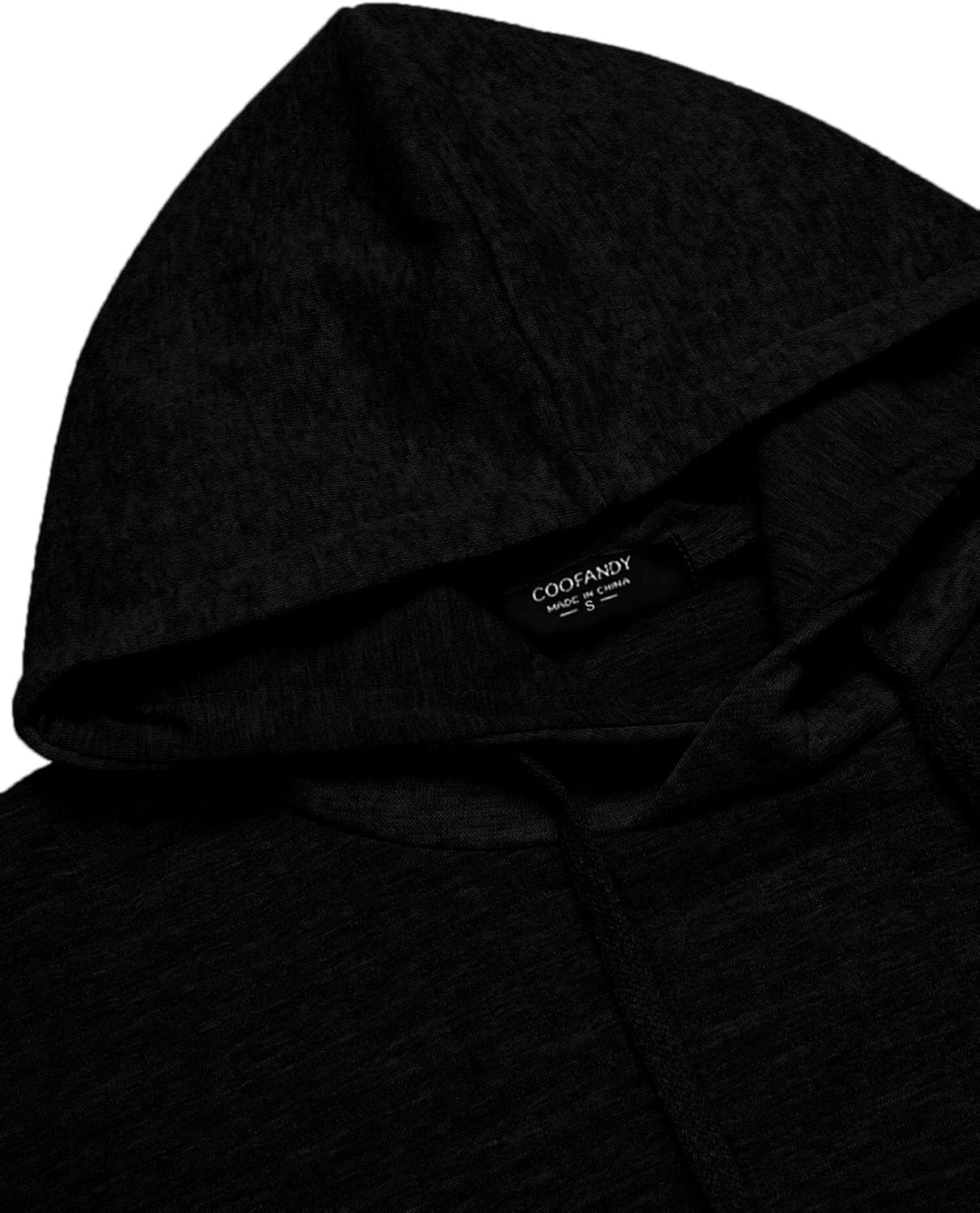 COOFANDY Men's Sweatshirt Hipster Gym Long Sleeve Drawstring Hooded Plaid Jacquard Pullover Hoodies at  Men’s Clothing store