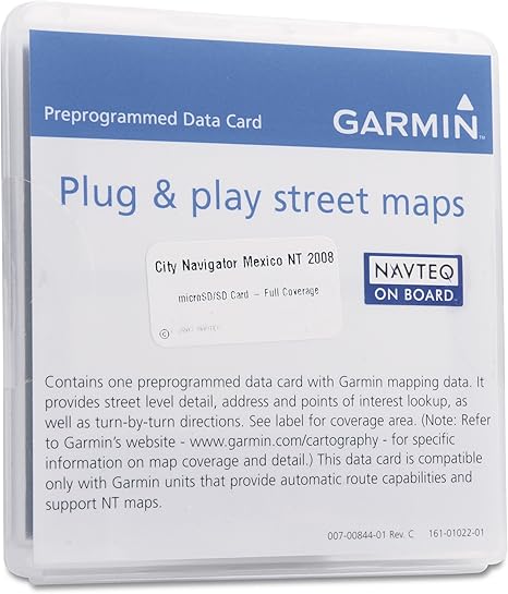 GARMIN CITY NAVIGATOR MEXICO NT MICRO SD WITH SD ADAPTER: Amazon.es: Electrónica