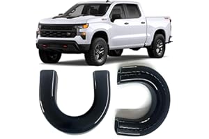 (Extended Version) Tow Hook Covers for Silverado 1500 2007-2026 and GMC Sierra 1500 2007-2019, Front Hitch Cover Compatible w