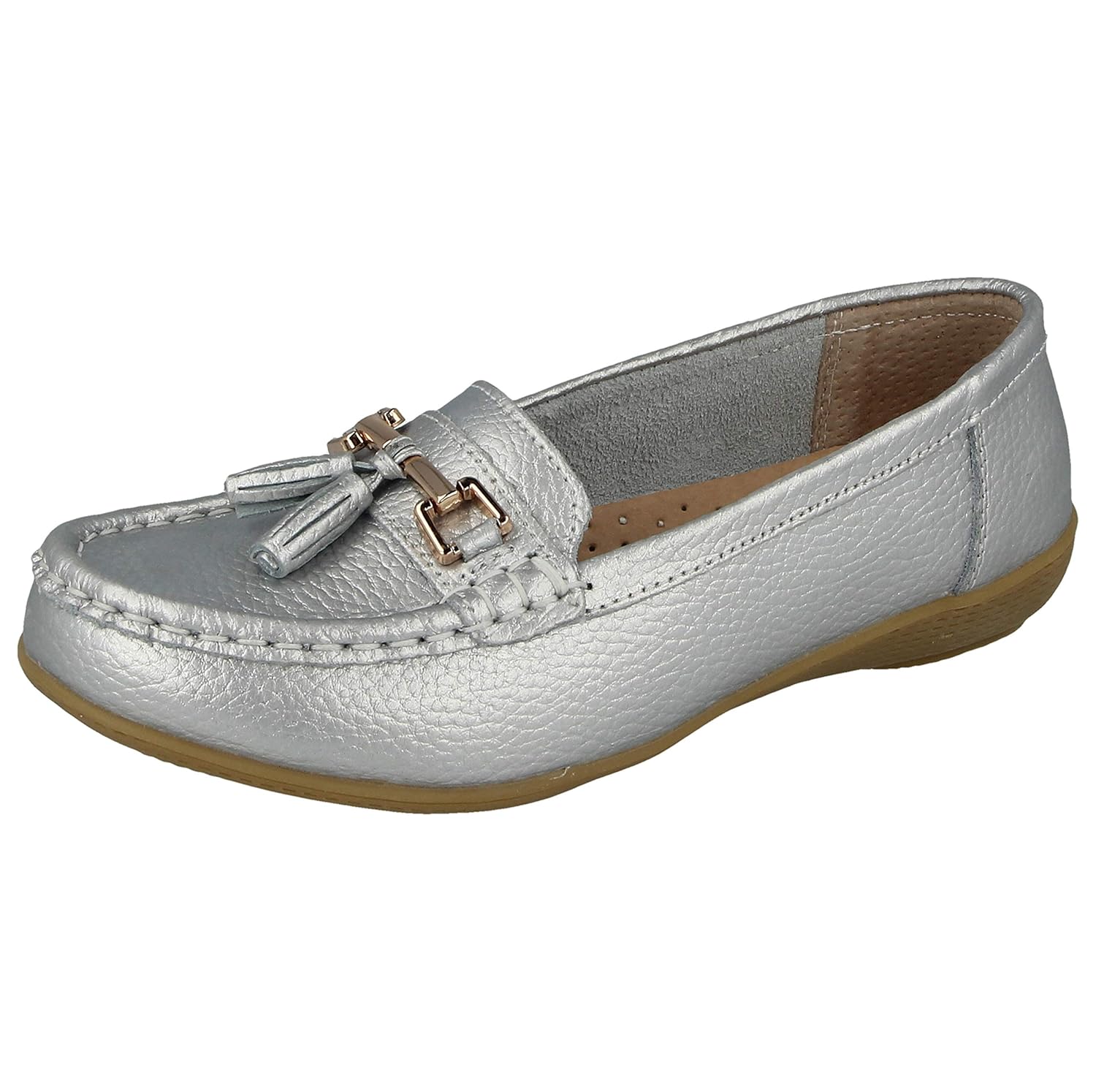 ladies moccasin shoes