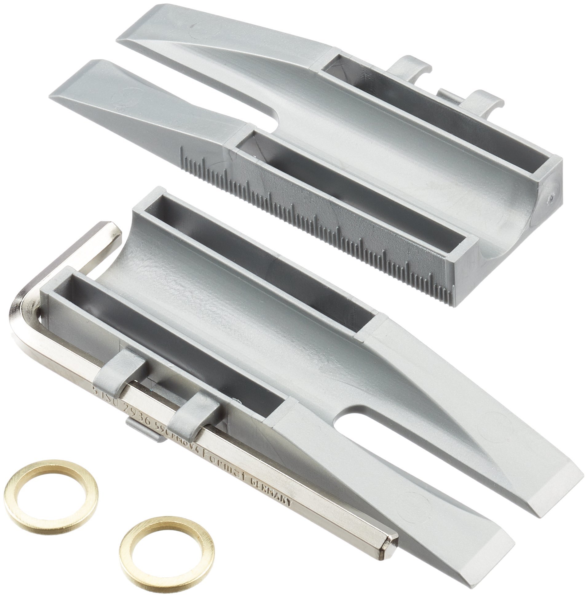 Türen Clou - Hanging aid for Room Doors in Hinge Including 2 Fitting Rings (washers/spacers/spacers Rings).