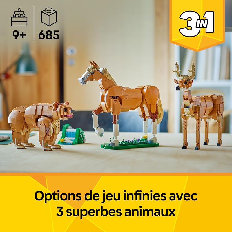 Creator 3-en-1 Le Beau Cheval 31166