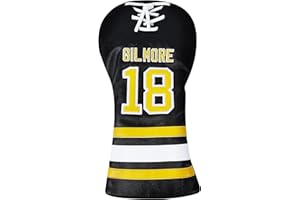 ZEETY Funny Golf Head Covers - Leather Driver Headcover, Fairway Wood, and Hybrid Covers - Inspired Design with Premium Embroidery - Unique Golf Gift & Accessories for Men and Women Golfers