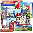 Super Mario School Supplies Set - Bundle with Mario Folders, Notebook, Pencils, Stickers, and More | Mario School Supplies for Boys