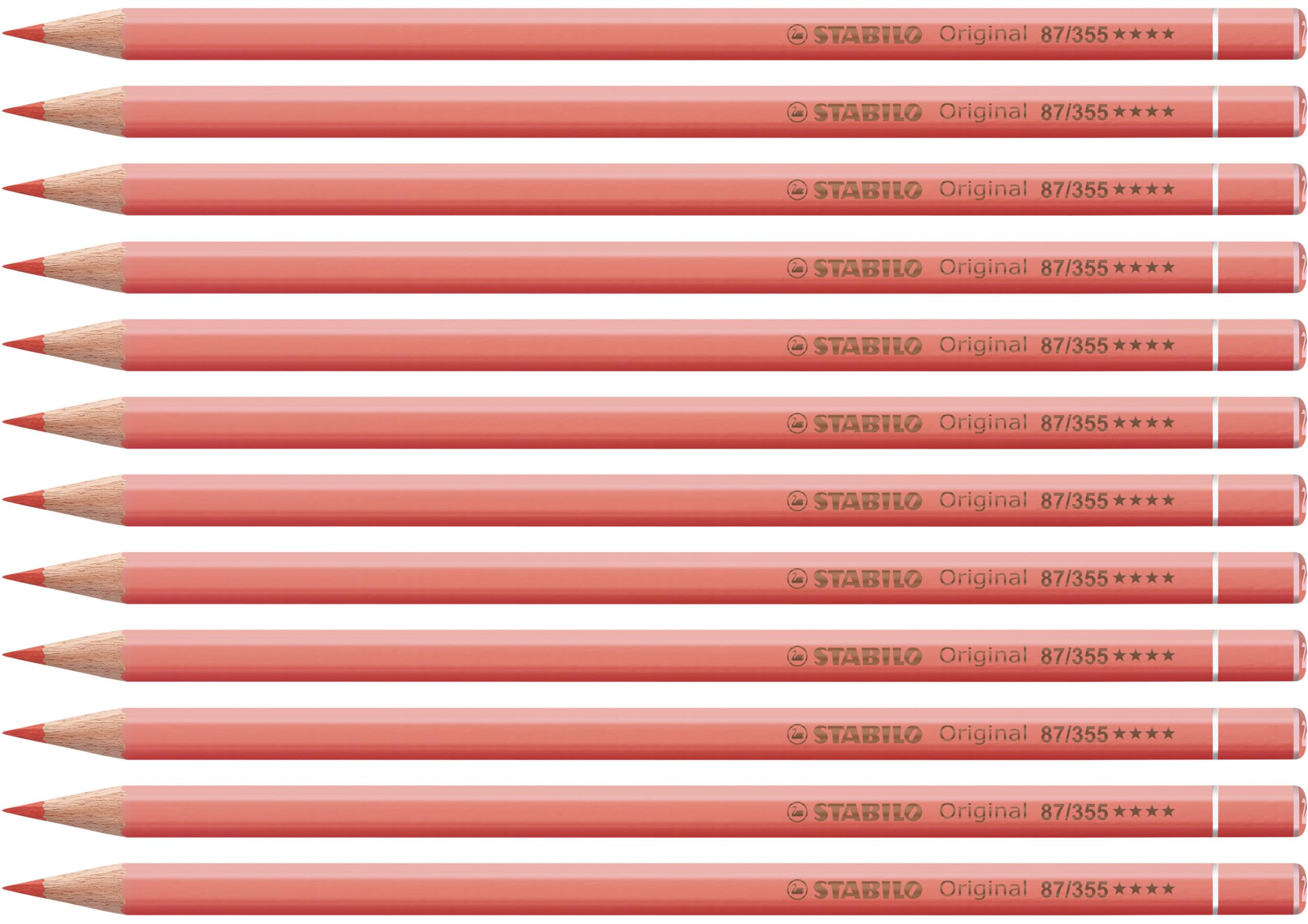 STABILO Premium Colouring Pencil Original - Pack of 12 - apricot — image 1