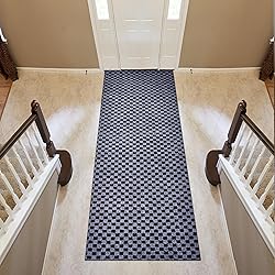 BESTVUE 2' x 49' Runner Rugs with Rubber