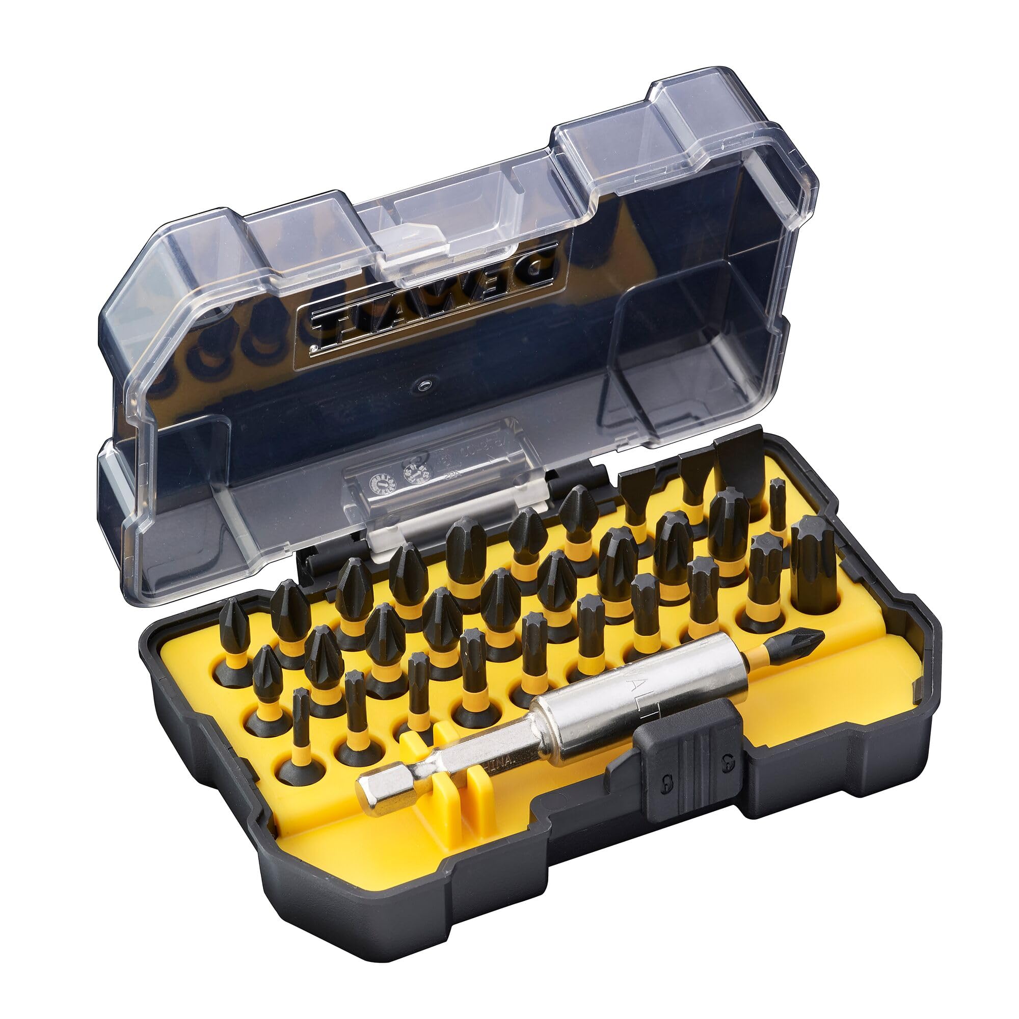 DEWALT DT70523T-QZ 32-Piece Screwdriver Bit Set with Holder