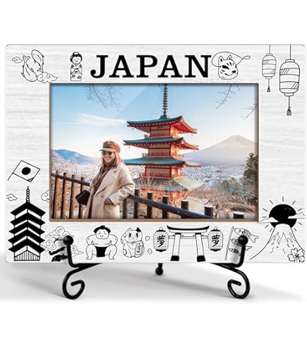 YUEXLL Beach Picture Frame - A Week To Remember Vacation Photo Frame 4x6 With Stand