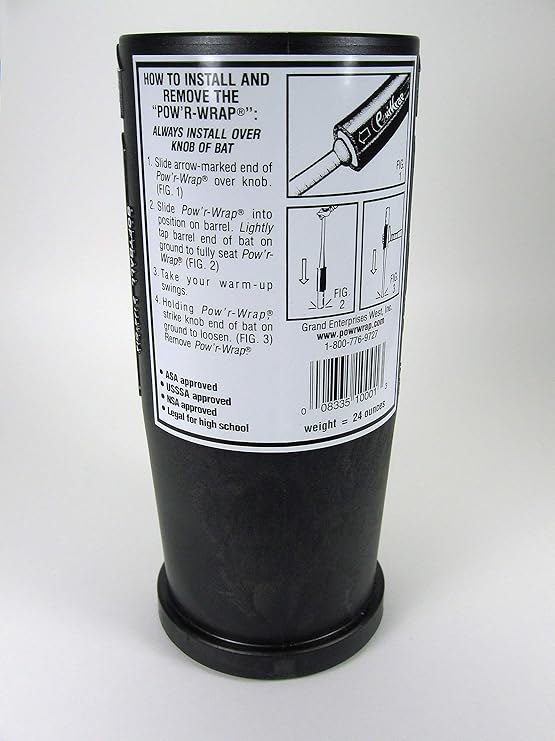 power wrap bat weight