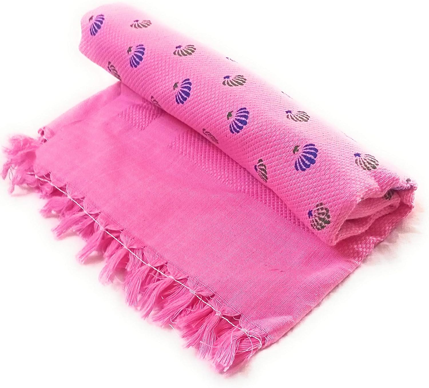 Cotton Floral Printed Bath Towel 1 no.s (60"x 30" inches/150" x 75