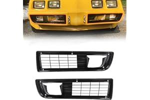 New Grilles Set W/Fitting Kit For 1979-1981 Pontiac Firebird/Trans Am - Pair