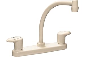 Phoenix by Valterra PF221101 Catalina 8" High Arc Spout Deck Faucet, Biscuit