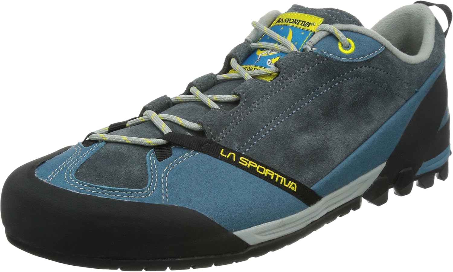 La Sportiva M Mix Grey Petrol Eu 40 Uk 6 5 Us 7 5 Mens Komfortable Approach Shoe Amazon Co Uk Shoes Bags