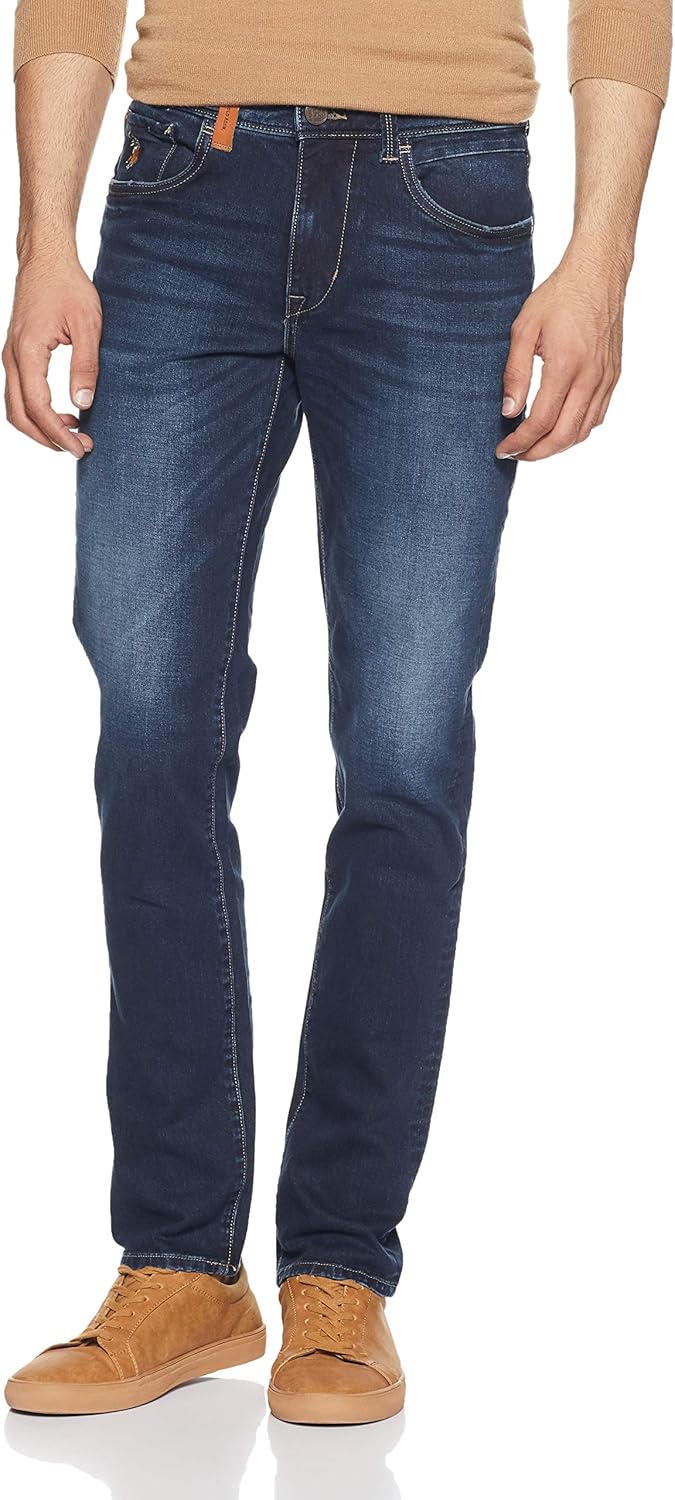 Buy US Polo Association Men's Slim Fit Jeans at Amazon.in