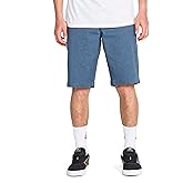Volcom Mens Vmonty Chino Shorts – 22” Outseam, Relaxed Fit, Durable Cotton Fabric