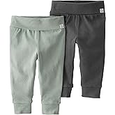 Little Planet by Carter's Unisex-Baby 2-Pack Joggers Made with Organic Cotton