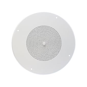 8 Dual Cone In Ceiling Speaker With 25v 70v 5 Watt Transformer