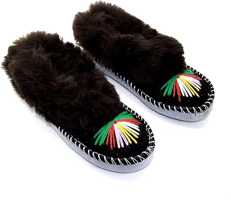 sheepskin moccasins ladies