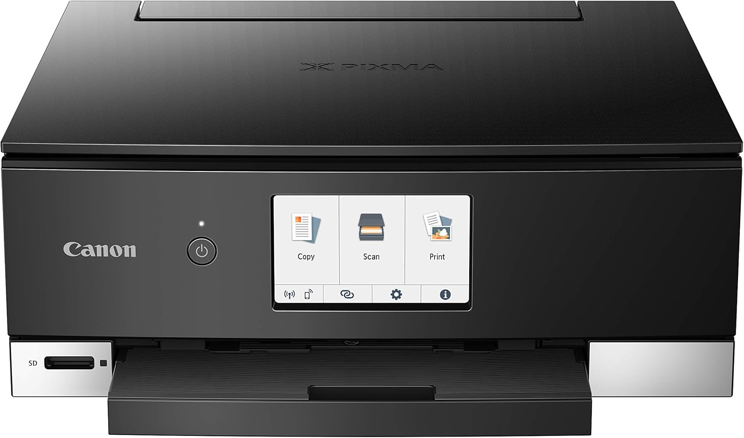 Canon TS8220 Wireless All in One Photo Printer with Scannier and Copier, Mobile Printing, Black,  Dash Replenishment Ready: Electronics