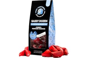 MISS FORTUNES BETTER LUCK NEXT TIME Miss Fortunes, Funny Fortune Cookies, The Sassy Dozen, Let Your Twisted Sense of Humor Shine! Written by Professional Comedy Writers, Safe For All Ages (Box of 12 Individually Wrapped Cookies)