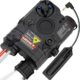 ACTIONUNION Airsoft PEQ-15 Laser and Light Combo | ACTIONUNION - IR laser, red laser, and flashlight, with pressure switch