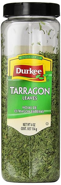 DURKEE TARRAGON LEAVES WHOLE, 4-OUNCE CONTAINERS (PACK OF 2)