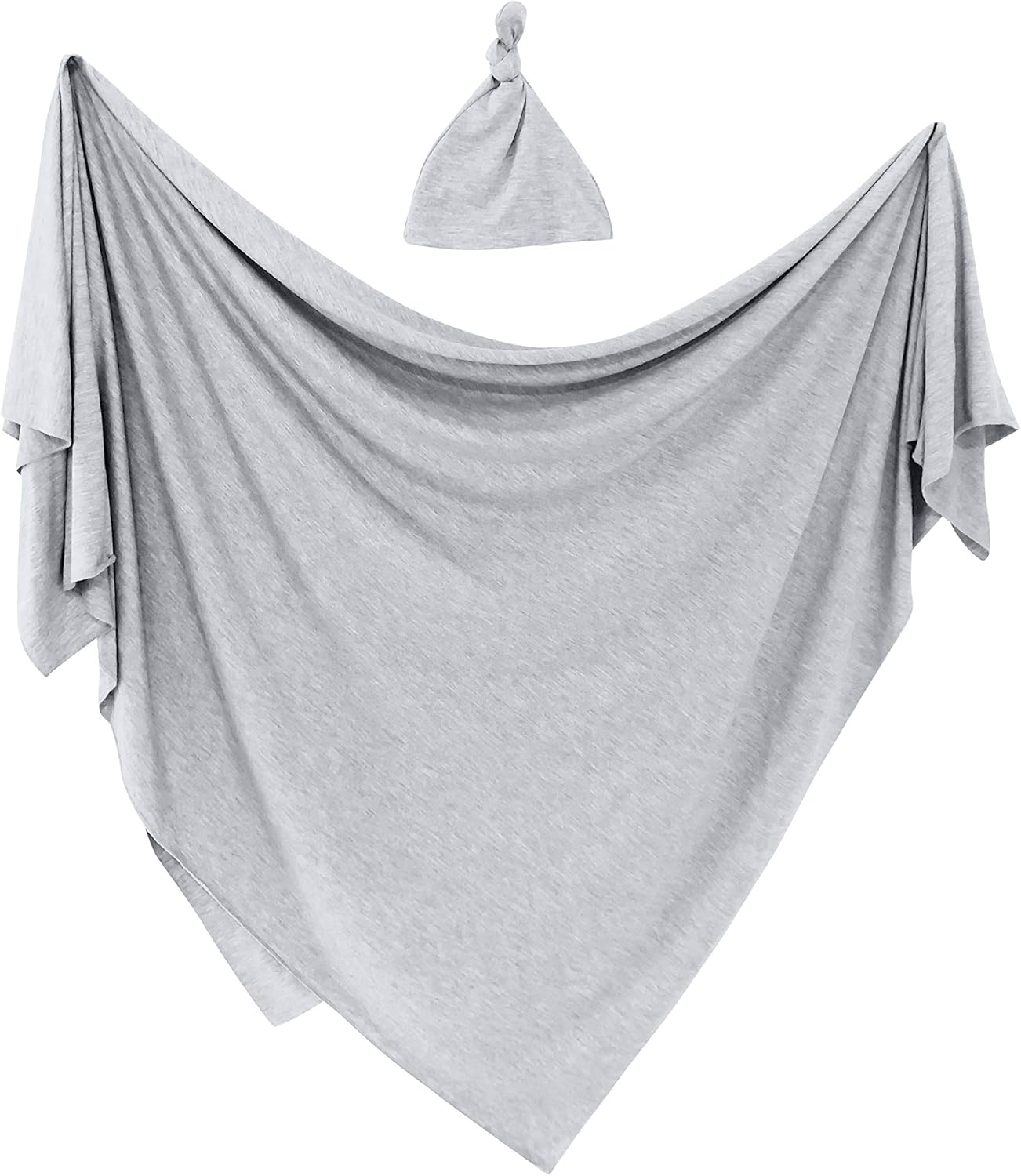 gray swaddle blanket