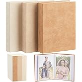 Marsui 3 Pack 4x6 Small Photo Album Holds 156 Pictures Mini 4x6 Minimalist Photo Book Small Album Book for Pictures Memories for Family Wedding Anniversary Christmas Gift Travel and Graduation