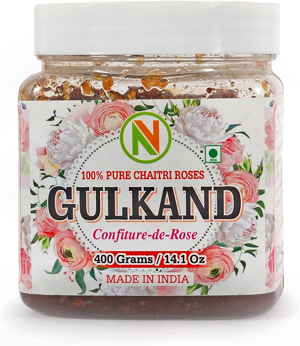 Nature Vit Gulkand Jar Pack (400 gm)