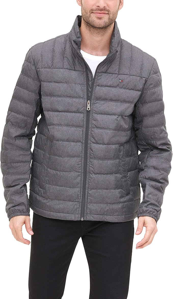 金盒特价 Tommy Hilfiger 汤米希尔费格 轻量可压缩 男士羽绒服 1.7折$33.43起 海淘转运到手约￥265