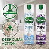Zoflora Midnight Blooms Carpet Fresh & Care Foam 600ml Car/Upholstery view 3
