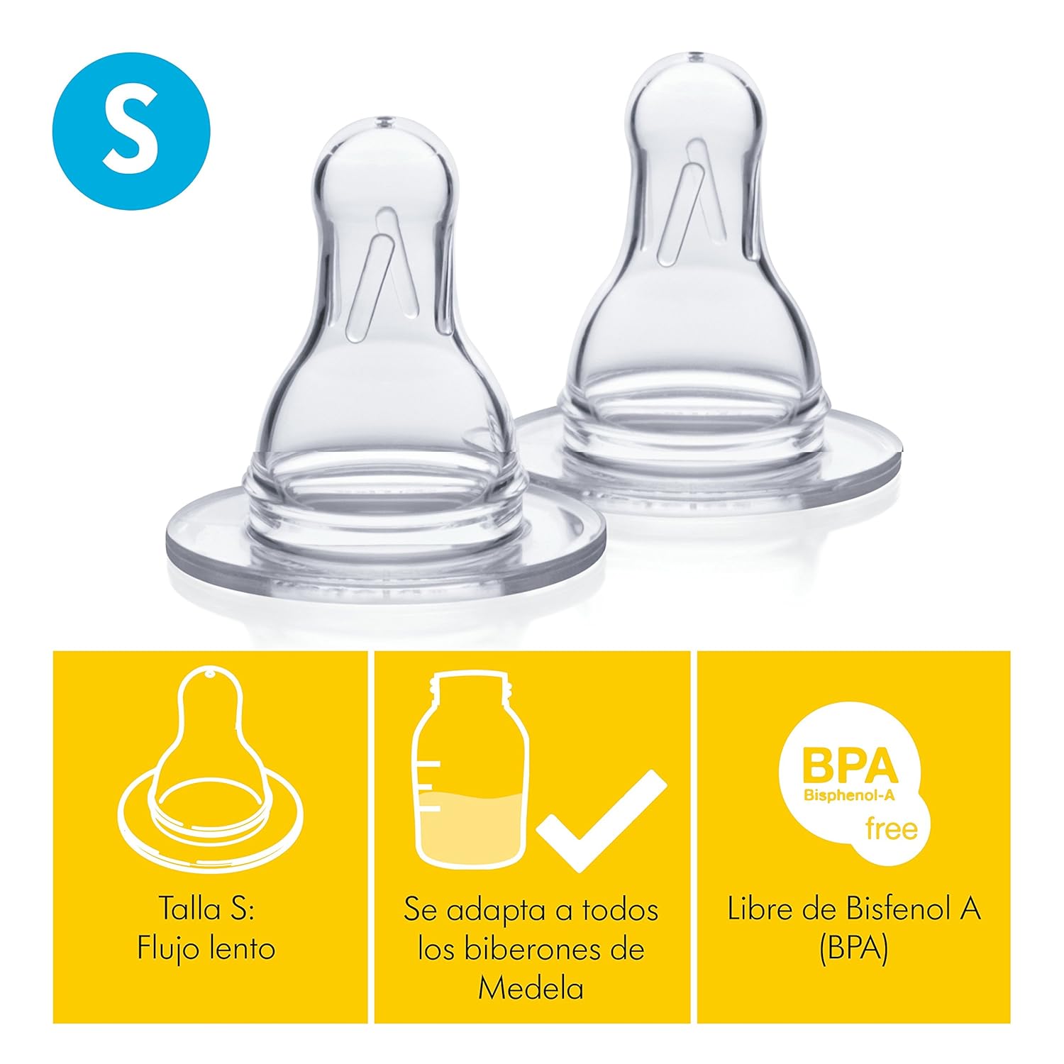 medela slow flow teat