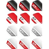 RED DRAGON Hardcore Selection Standard Dart Flights - Extra Thick 100 Micron Replacement Flights for Stable Throwing Performance - 12 Flights (4 Sets)