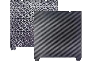 LANKEGU 315x310mm Build Plate for Creality K1 Max, Smooth PET + Smooth PEO Build Plate for K1 Max, Ender 3 V3 Plus, Flexible Spring Steel Sheet Without Magnetic Base