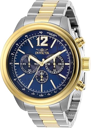 INVICTA Reloj analógico para Hombres de Cuarzo con Correa en Acero Inoxidable 28897