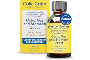 Colic Calm Alternative Gripe Water for Babies - Infant Gas Drops for Newborns, Colic and Upset Stomach Relief, Safe & Gentle,